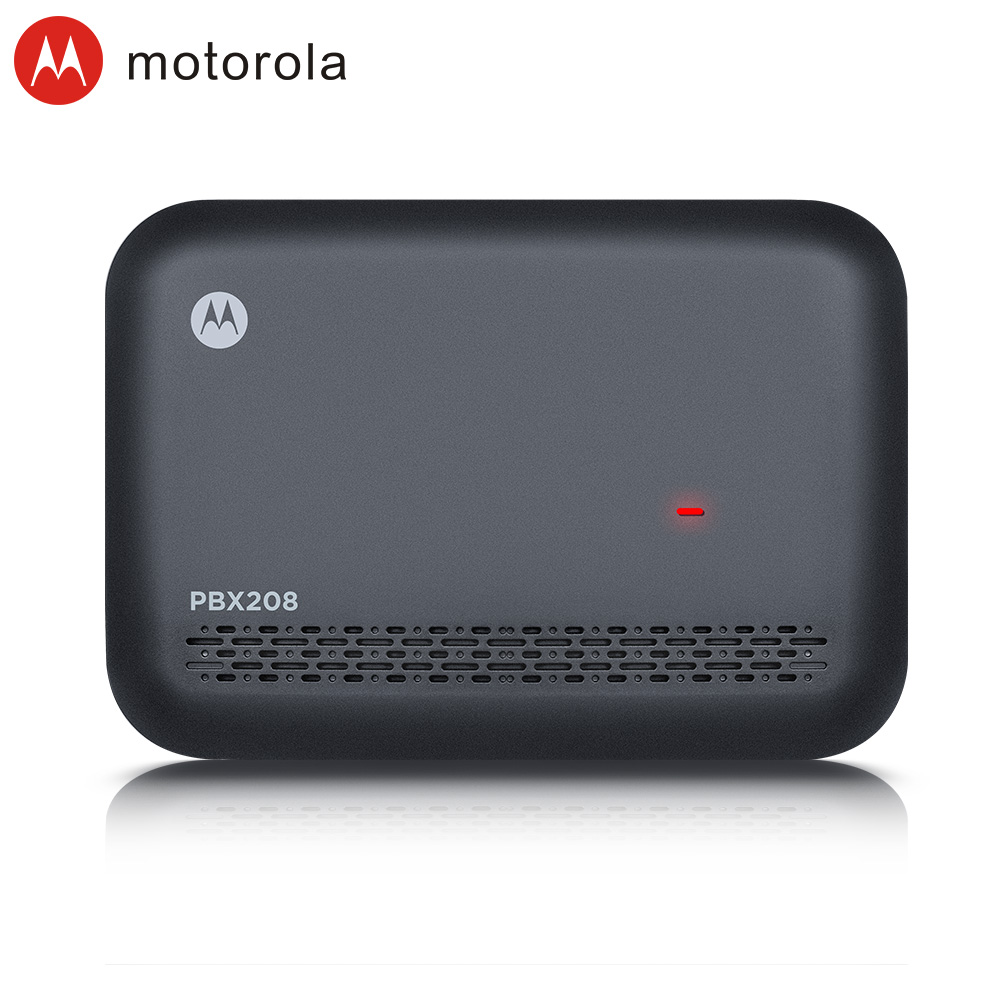 摩托罗拉(MOTOROLA) PBX208 电话机座机集团程控交换机电脑话务录音留言 2拖8 2进8出 2次来显高清大图
