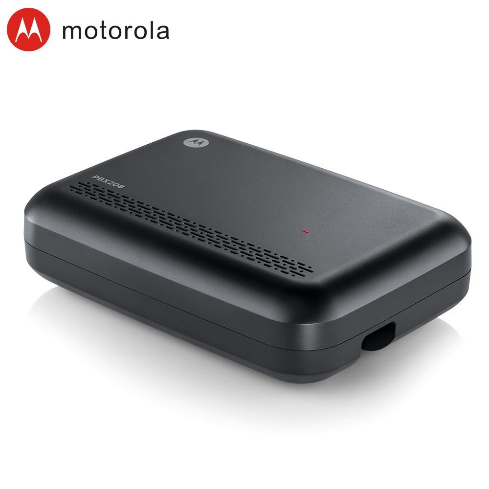 摩托罗拉(MOTOROLA) PBX208 电话机座机集团程控交换机电脑话务录音留言 2拖8 2进8出 2次来显高清大图