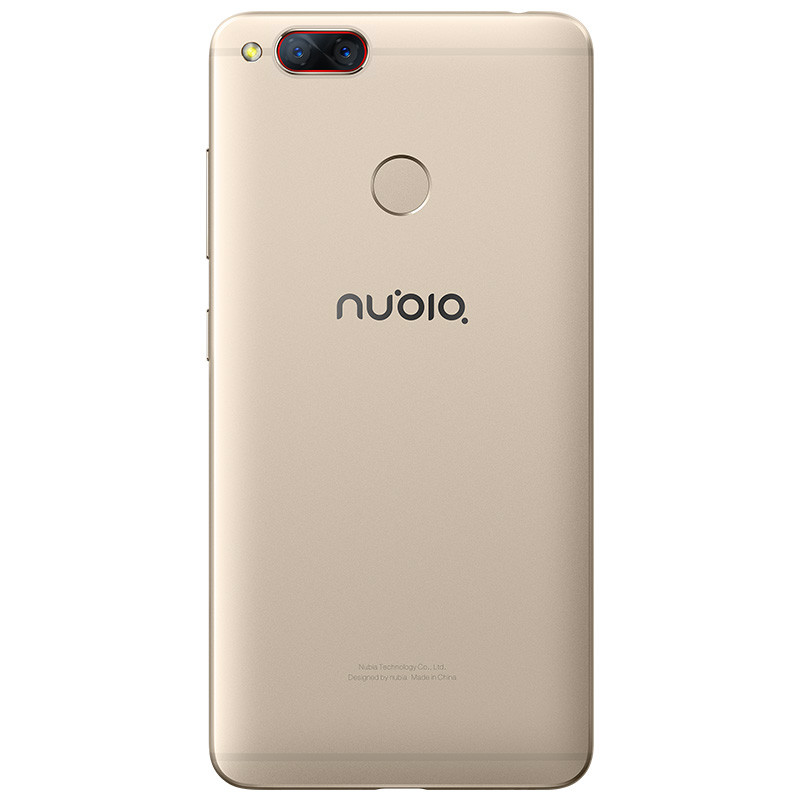 [3期免息]nubia/努比亚Z17mini 6+64G 香槟金 移动联通电信4G手机高清大图