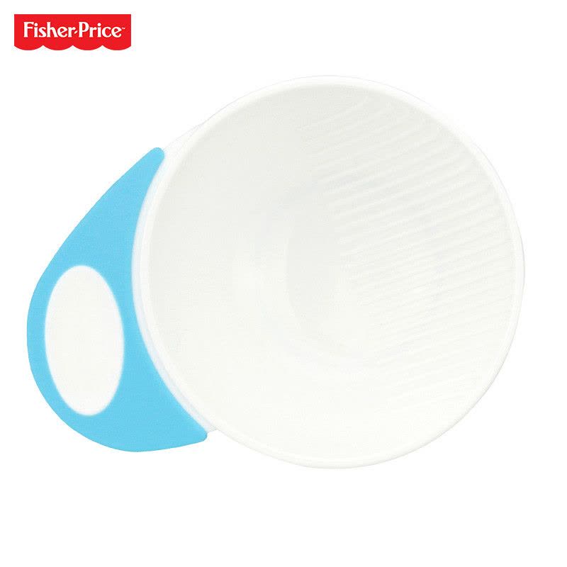 F费雪牌(FISHER-PRICE) 婴儿PP研磨碗手动辅食料理碗 FP-8014蓝色300ML 适用年龄:4个月以上图片