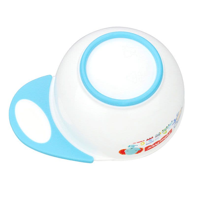 F费雪牌(FISHER-PRICE) 婴儿PP研磨碗手动辅食料理碗 FP-8014蓝色300ML 适用年龄:4个月以上图片