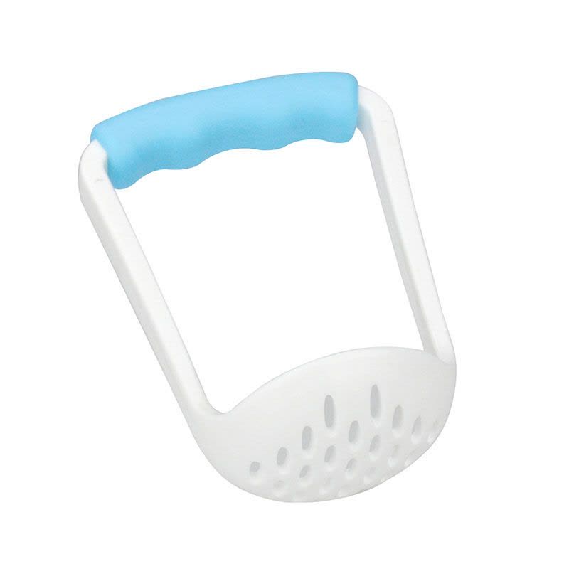 F费雪牌(FISHER-PRICE) 婴儿PP研磨碗手动辅食料理碗 FP-8014蓝色300ML 适用年龄:4个月以上图片