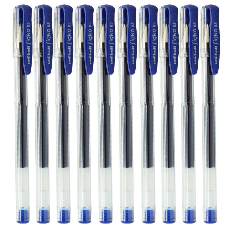 三菱( uni)um-100中性笔黑色10支装0.