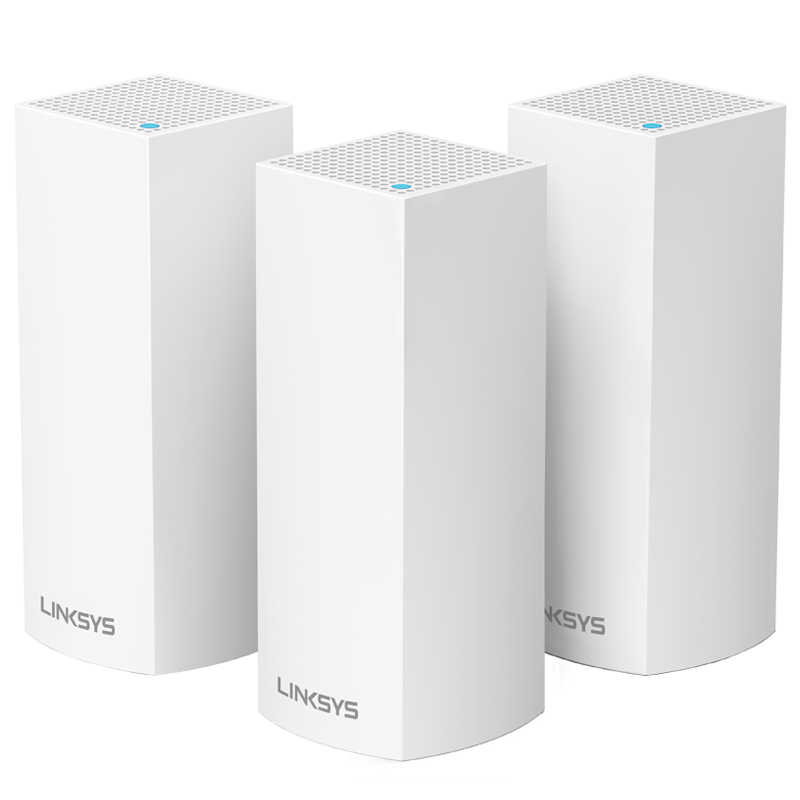 领势(LINKSYS)VELOP AC6600三分身路由器电竞游戏无线路由器;双频路由三频传输 大户型/多层别墅覆盖