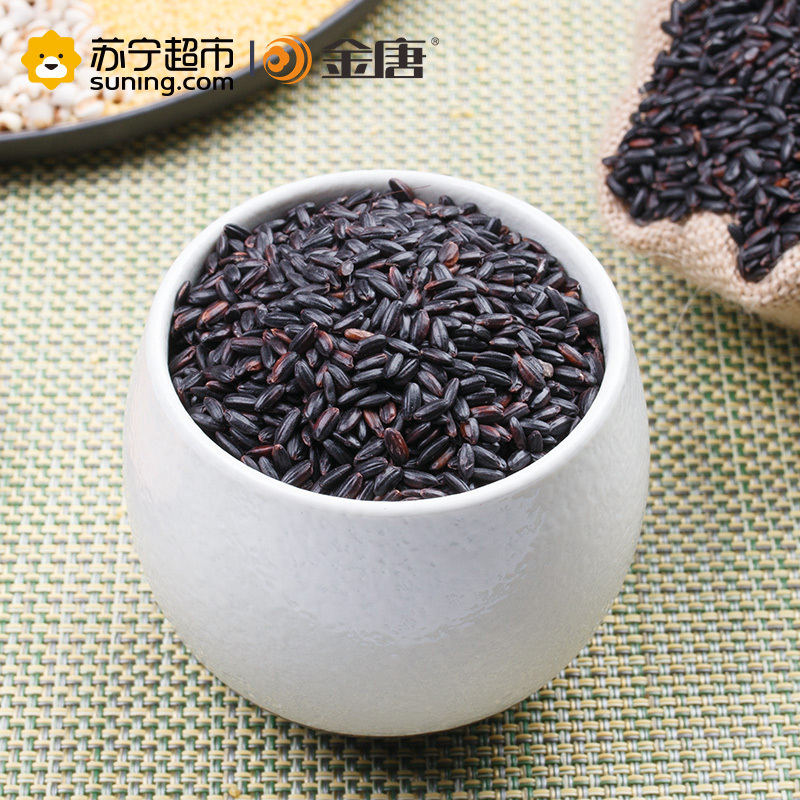 金唐(KTANG) 黑米550g/袋 东北 五谷 杂粮 粗粮