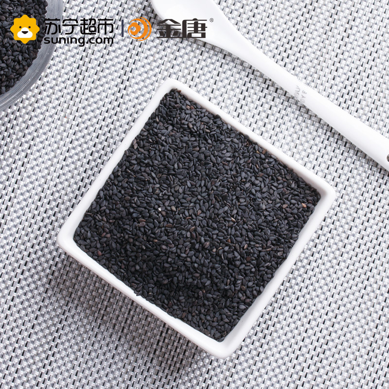 金唐(KTANG) 黑芝麻400g/袋 五谷杂粮 东北 粗粮