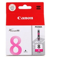 佳能(Canon)CLI-8M品红色墨盒适用Pro9000/9000MkⅡ/iX4000/Ix5000/MP520