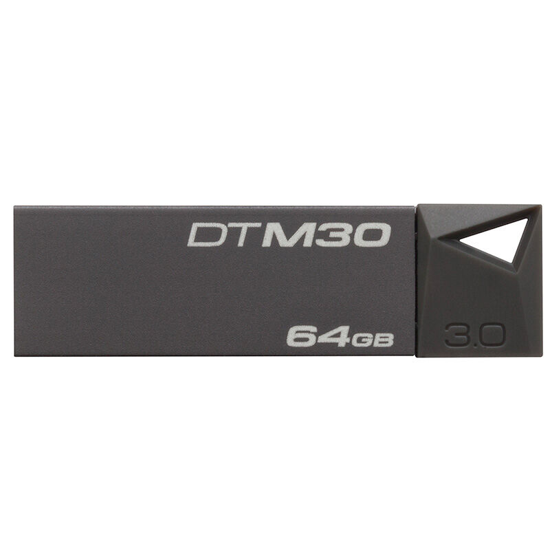苏宁自营金士顿(Kingston)DTM30 64GB USB3.0 精致炫薄金属U盘高清大图
