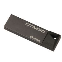 苏宁自营金士顿(Kingston)DTM30 64GB USB3.0 精致炫薄金属U盘