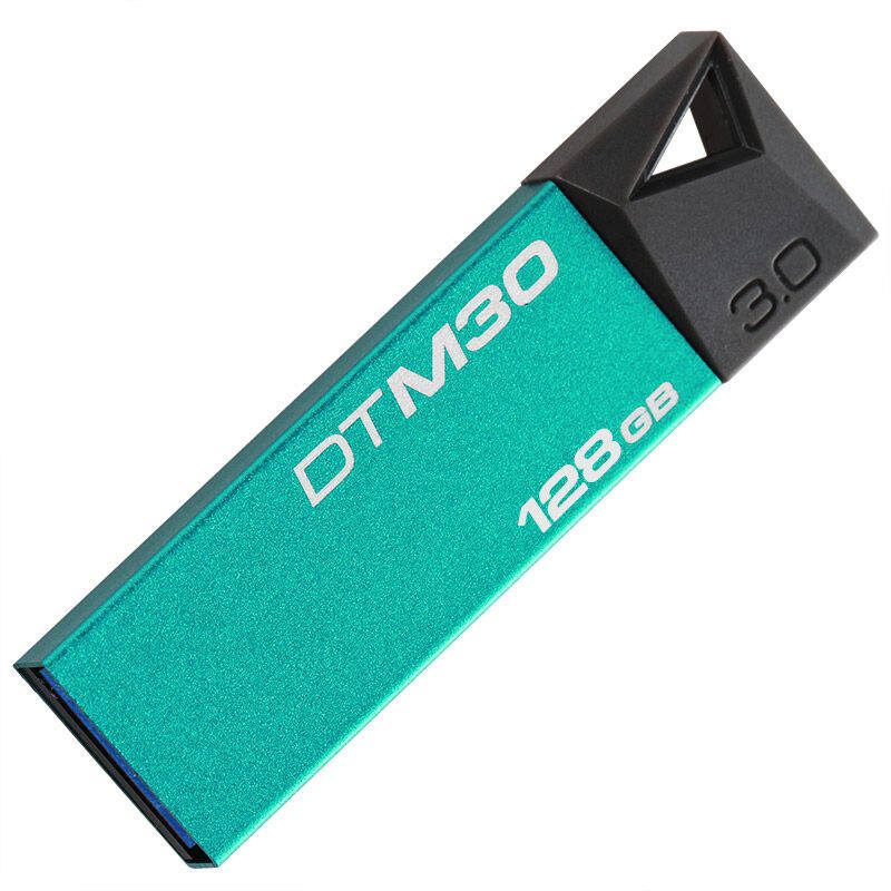 苏宁自营金士顿(Kingston)DTM30 128GB USB3.0 精致炫薄金属U盘