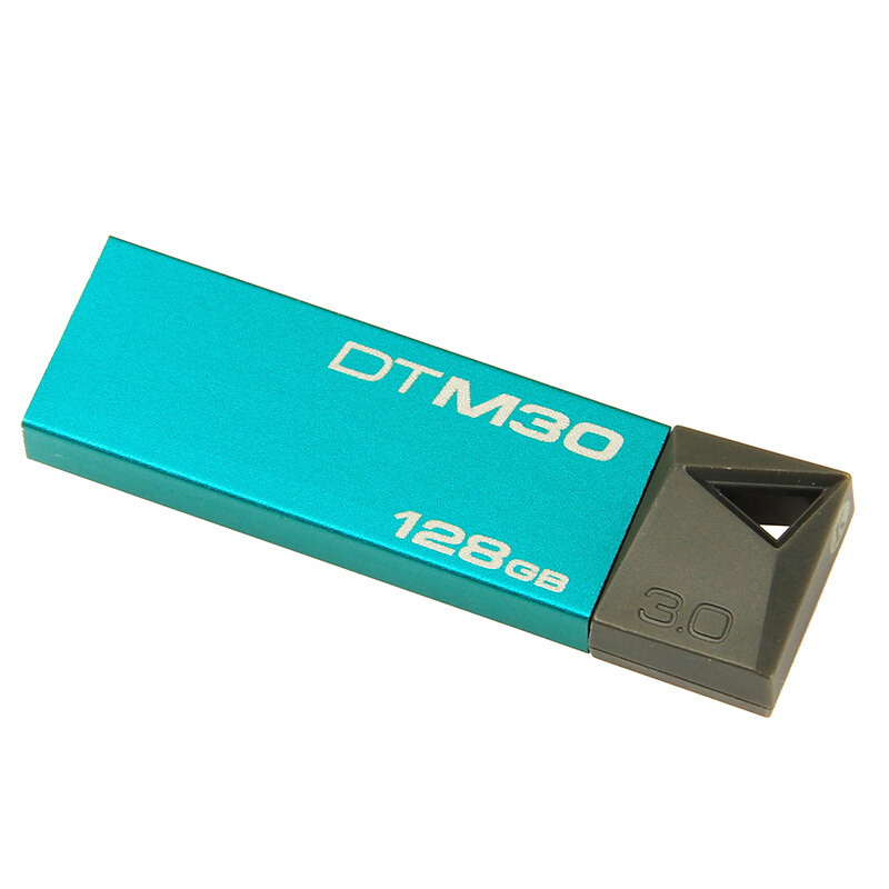 苏宁自营金士顿(Kingston)DTM30 128GB USB3.0 精致炫薄金属U盘