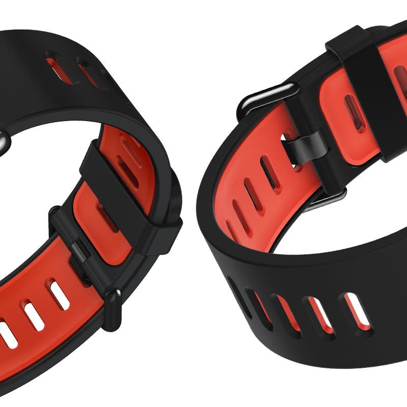 AMAZFIT 智能运动手表冠军版套装 华米科技小米生态链(红色手表+黑色腕带+蓝牙耳机) 陶瓷表圈 GPS实时轨迹图片