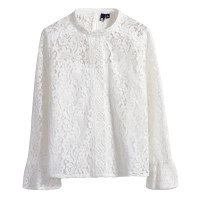 梵希蔓喇叭袖蕾丝衫91662