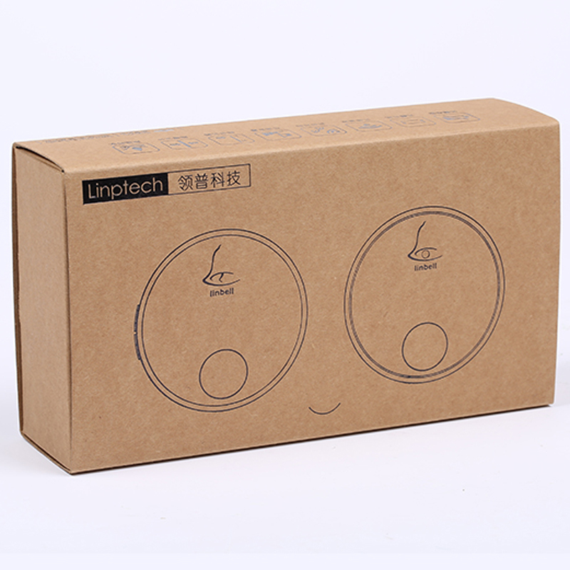 领普科技(Linptech)无线门铃家用 G3一拖一夜灯款 不用电池自发电无线门铃防水家用呼叫器