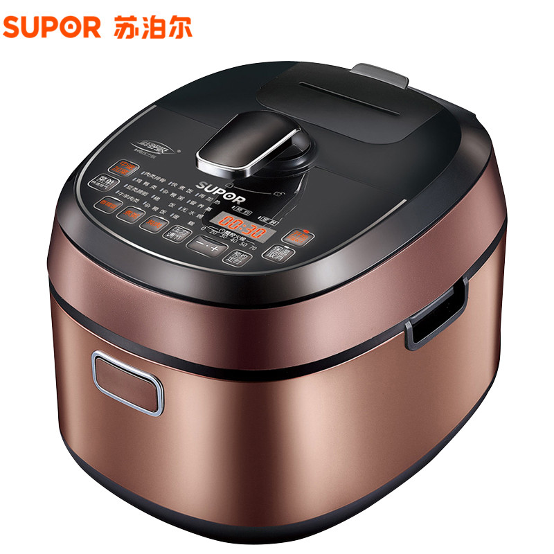 苏泊尔(SUPOR)电压力锅 CYSB50FH11-130 智能鲜呼吸 IH电磁 陶晶内胆 电饭煲高清大图