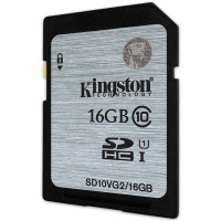 苏宁自营金士顿(Kingston)16GB 80MB/s SD Class10 UHS-I高速存储卡