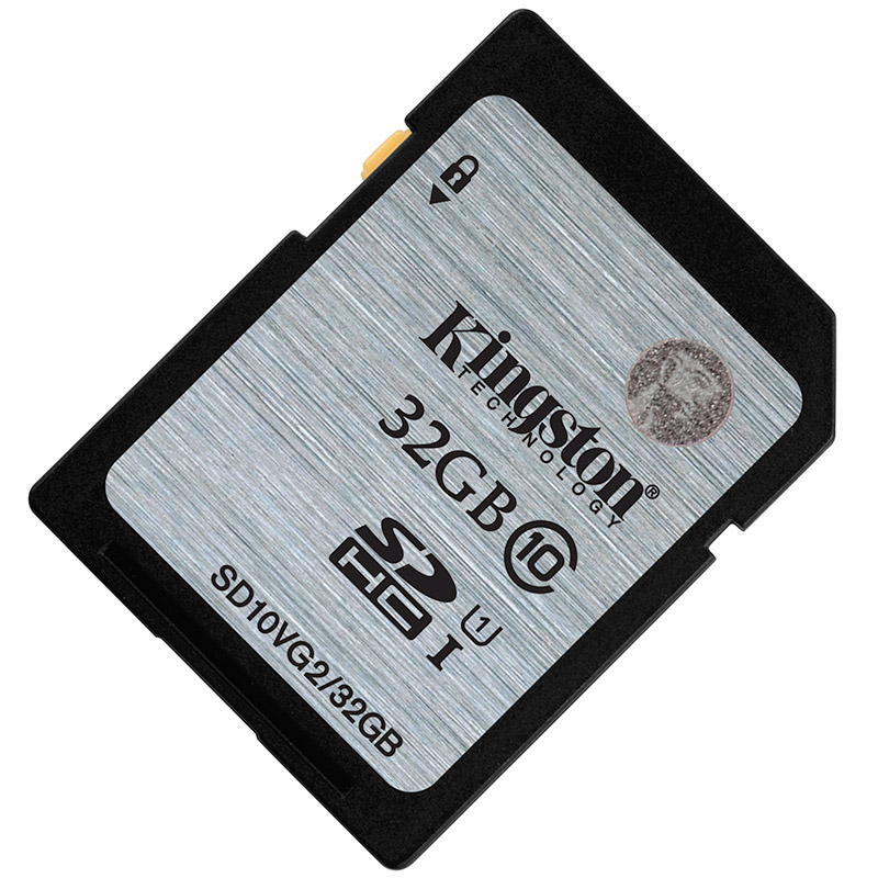 苏宁自营金士顿(Kingston)32GB 80MB/s SD Class10 UHS-I高速存储卡高清大图