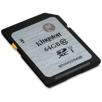 苏宁自营金士顿(Kingston)64GB 80MB/s SD Class10 UHS-I高速存储卡