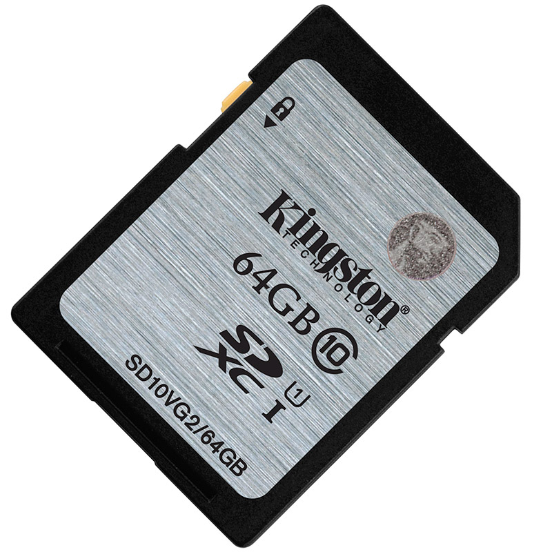 苏宁自营金士顿(Kingston)64GB 80MB/s SD Class10 UHS-I高速存储卡