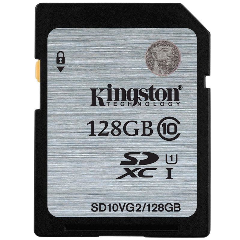 苏宁自营金士顿(Kingston)128GB 80MB/s SD Class10 UHS-I高速存储卡图片