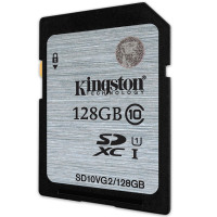 苏宁自营金士顿(Kingston)128GB 80MB/s SD Class10 UHS-I高速存储卡
