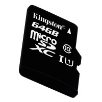 金士顿(Kingston)64GB 80MB/s TF(Micro SD) Class10 UHS-I高速相机存储卡