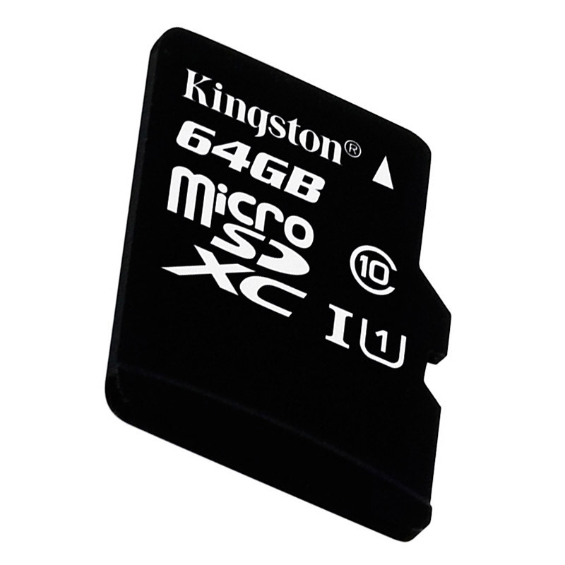 金士顿(Kingston)64GB 80MB/s TF(Micro SD) Class10 UHS-I高速相机存储卡