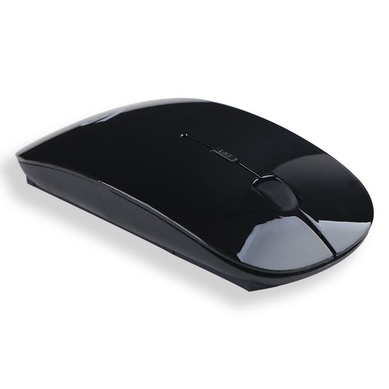 吉选(GESOBYTE) WM1000静音版 无线台式机笔记本电脑家用游戏商务办公鼠标 黑色图片