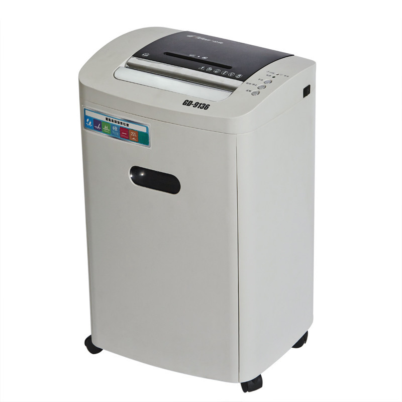金典(GOLDEN)GD-9136碎纸机碎6张颗粒状2*6效果 静音设计 电动碎纸机 办公粉碎机 文件粉碎机 碎纸机