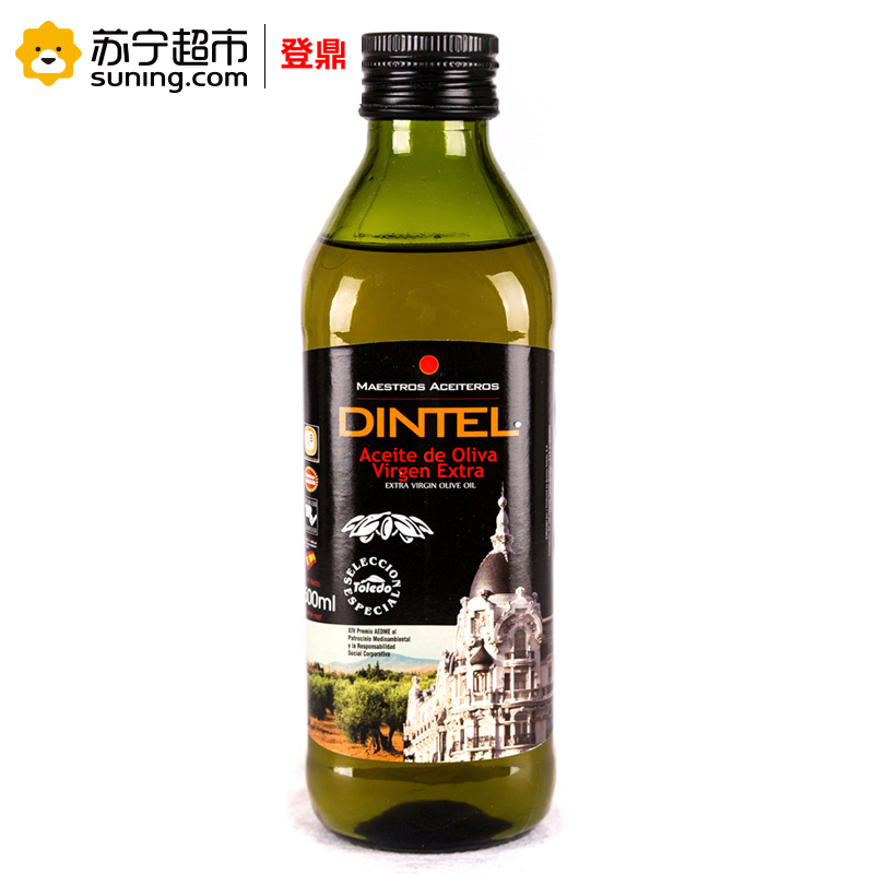 登鼎(dintel )特级初榨橄榄油 500ml 西班牙原装进口