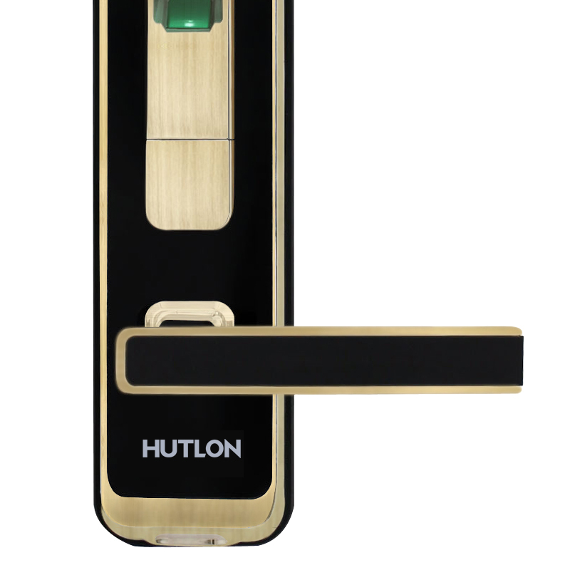汇泰龙(HUTLON)指纹锁HZ-69008(青古铜)家用防盗指纹密码感应卡大门锁智能锁电子门锁
