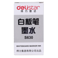 得力(deli)思达S630白板笔墨水(红)(瓶)480瓶装