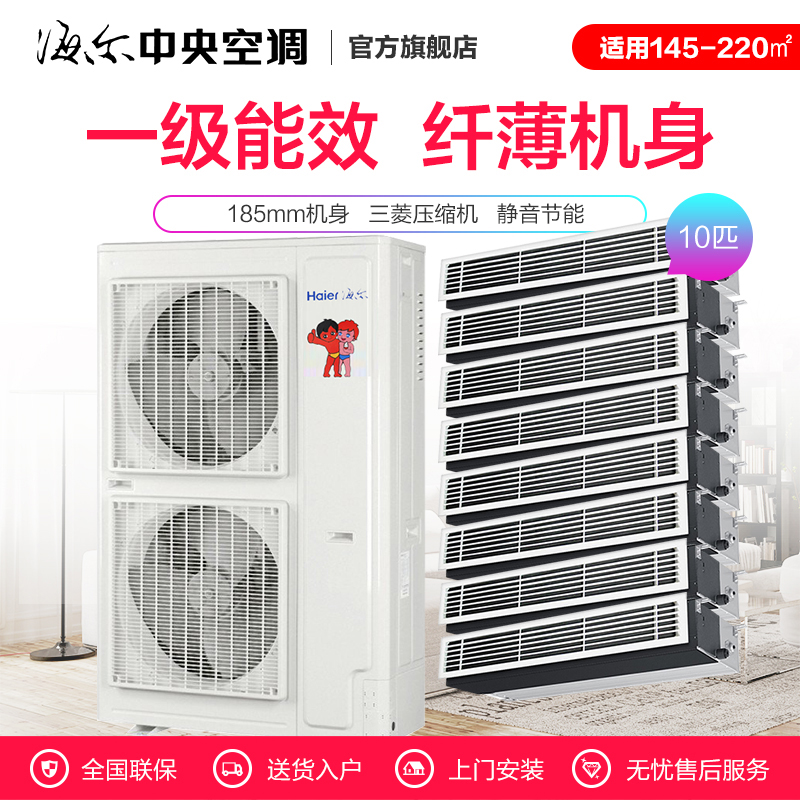 海尔商用(Haier)RFC280MXS-A一拖八 中央空调一拖多 10匹变频一拖八 1级能效