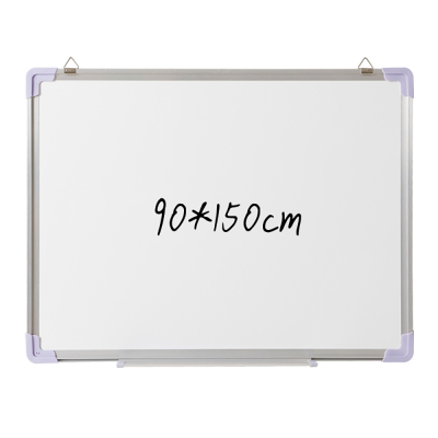 齐富(QIFU)A90150单面磁性挂式白板90*150cm教学办公培训会议记事看板 升级面板 单面白板 白板