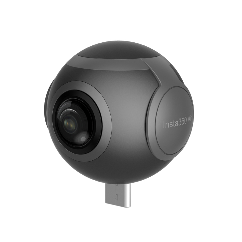 insta360air360度全景相机vr拍摄像机摄像头安卓手机镜头直播typec