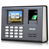 得力(deli)33024指纹考勤机(黑)(台)