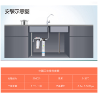 滨特尔爱惠浦/Everpure 家用厨下式厨房直饮净水器 EVP-3000升级版 矿物质水净水机