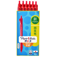 PaperMate 缤乐美意趣圆珠笔300 RT 0.7mm红色12支纸盒装