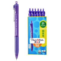 PaperMate 缤乐美意趣圆珠笔300 RT 0.7mm紫色12支纸盒装