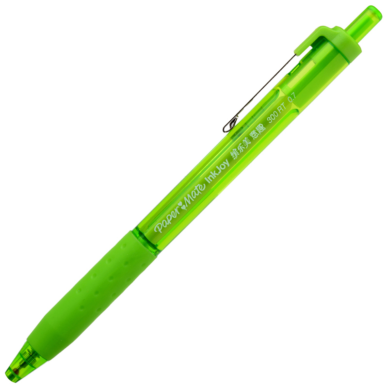 PaperMate 缤乐美意趣圆珠笔300 RT 0.7mm青柠绿色12支纸盒装