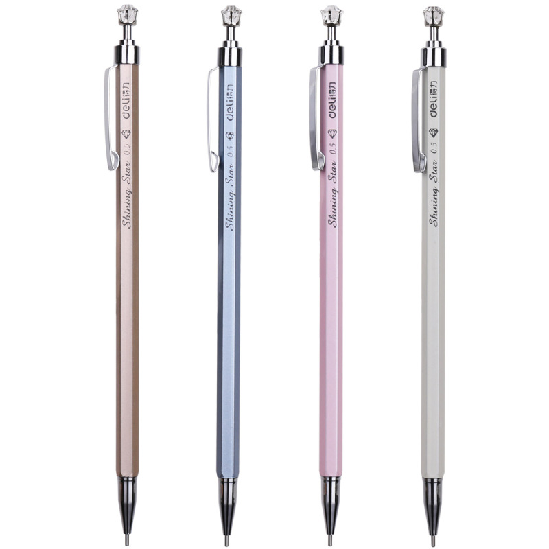 得力(deli)S705活动铅笔HB-0.7mm(黑)144支装(单位:只)