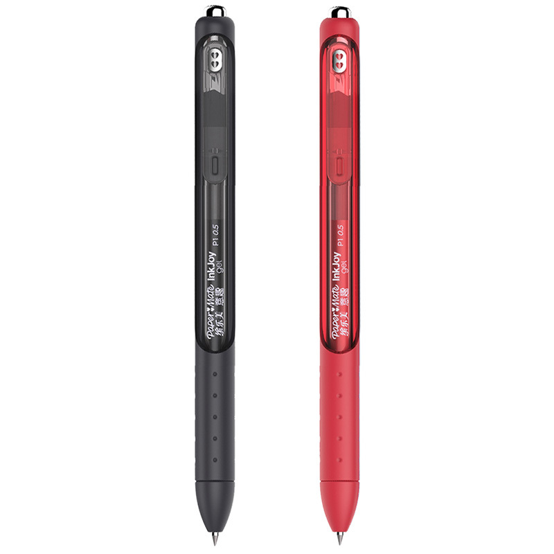 PaperMate 缤乐美意趣中性笔P1 0.5mm黑+红吸塑卡片装2支