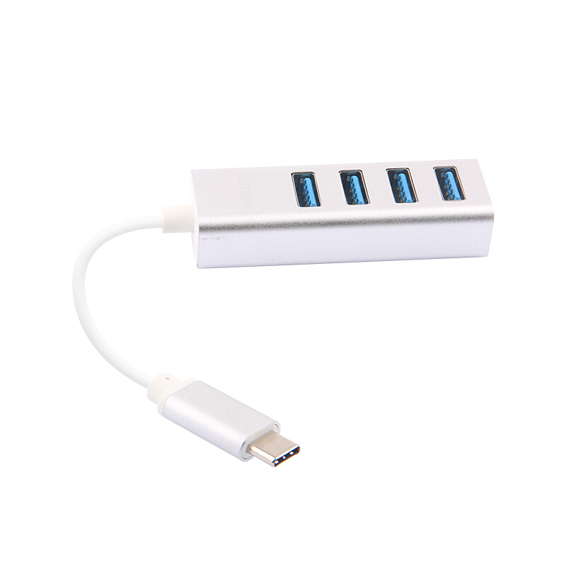 飞利浦(PHILIPS)SWR1604A/93 type-c转USB3.0多接口转换器 HUB集线器 扩展分线器一拖四