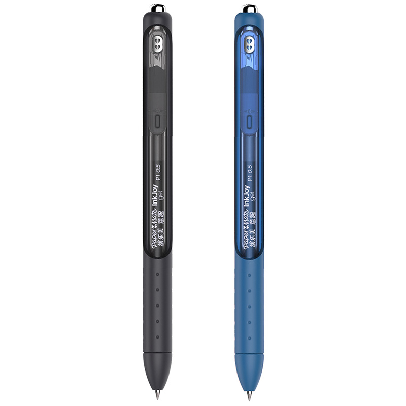 PaperMate 缤乐美意趣中性笔P1 0.5mm黑+蓝黑吸塑卡片装2支