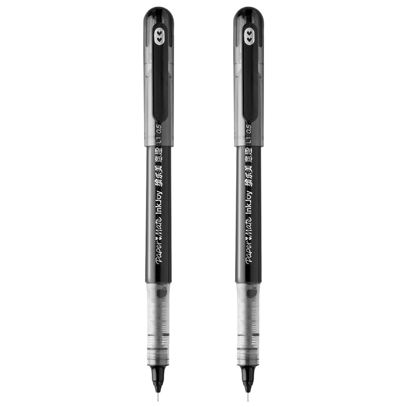PaperMate 缤乐美意趣水性笔L1 0.5mm黑吸塑卡片装2支