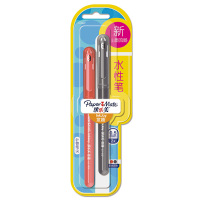 PaperMate 缤乐美意趣水性笔L1 0.5mm黑+红吸塑卡片装2支