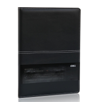 得力(deli)3323高级记事本(混)-114页-18K(本)24本装