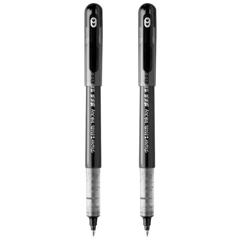 PaperMate 缤乐美意趣水性笔L2 0.5mm黑吸塑卡片装2支