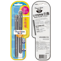 PaperMate 缤乐美意趣水性笔L2 0.5mm黑吸塑卡片装2支