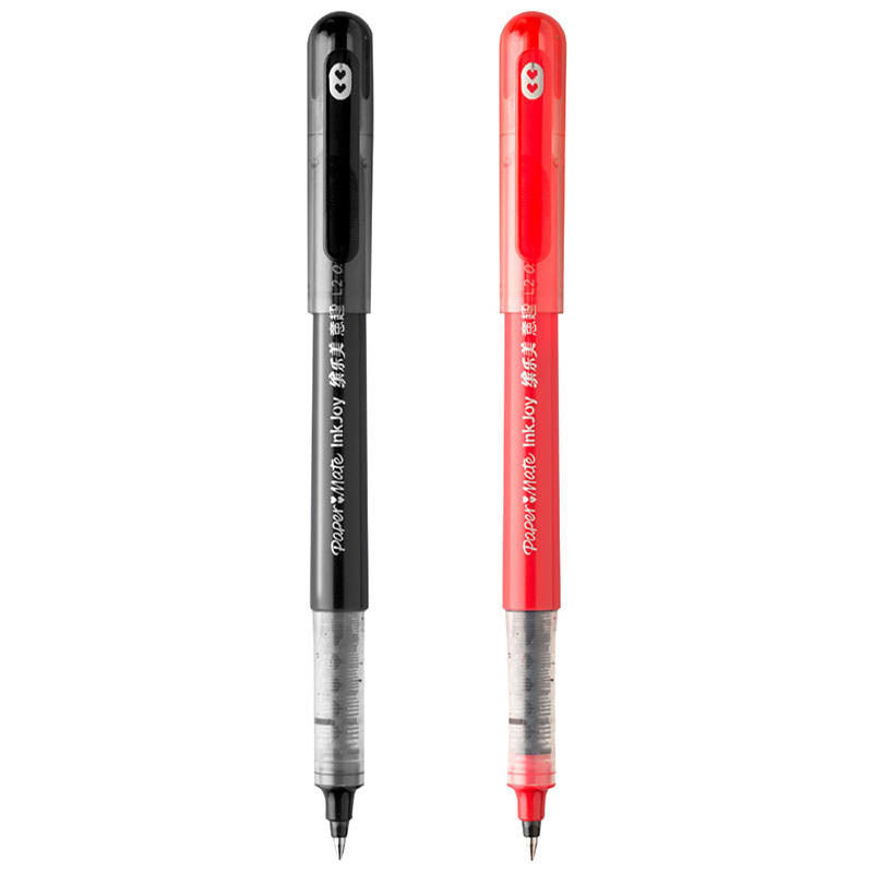 PaperMate 缤乐美意趣水性笔L2 0.5mm黑+红吸塑卡片装2支
